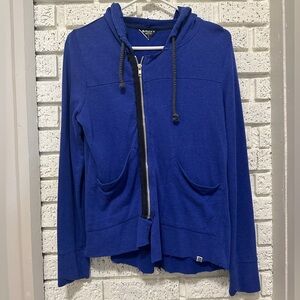 Roxy Women's Royal Blue Zip-Up Jacket